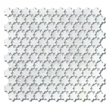 Sicis Petite Fleurs F01 Anemone Glass Mosaic Tile